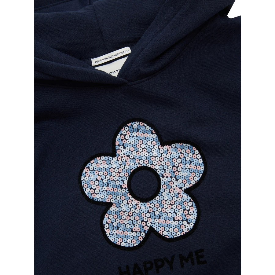 TOM TAILOR Hoodie sky captain blue