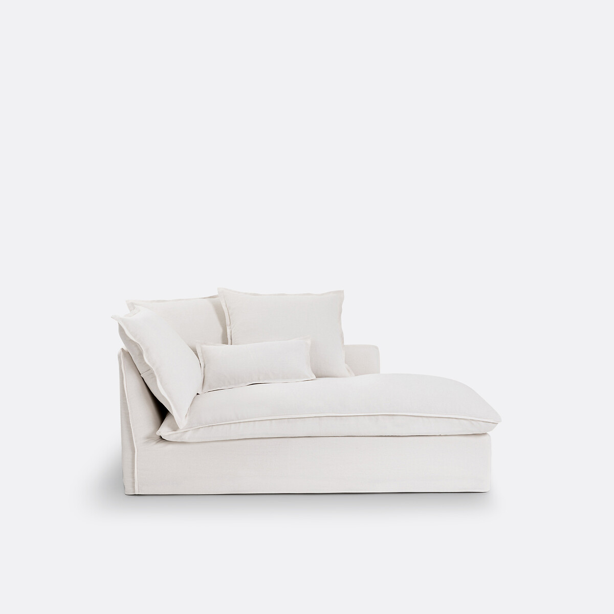 LA REDOUTE INTERIORS<br>Poltrona de linho grosso, Odna