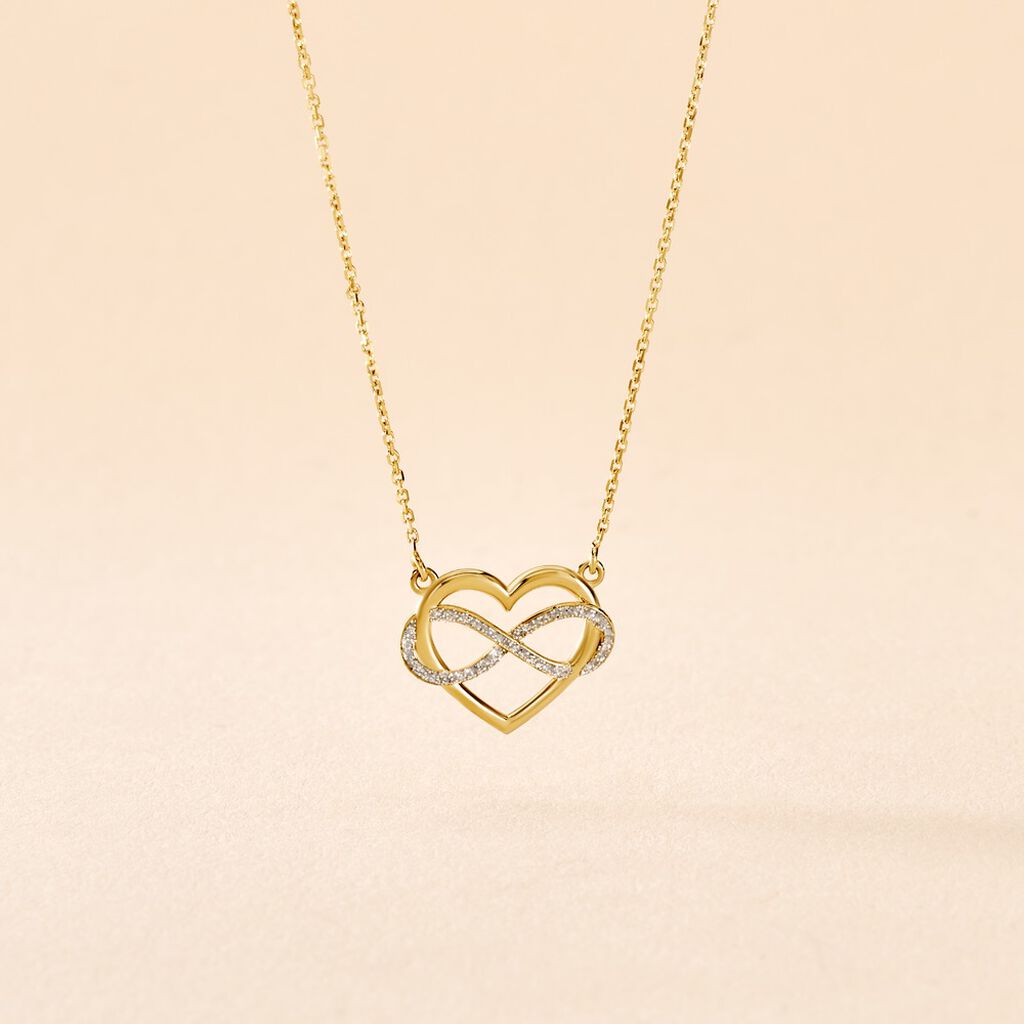 Collier Lovina Or Jaune