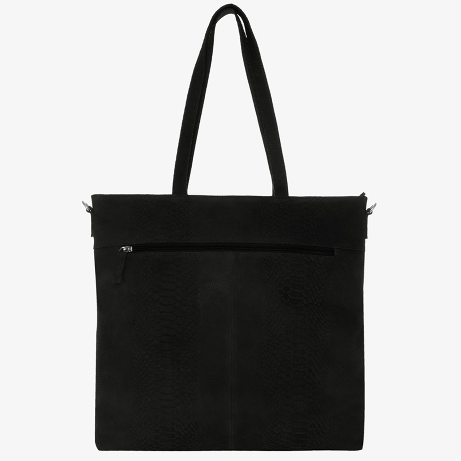 Mozz Momsbag Snake Shopper black