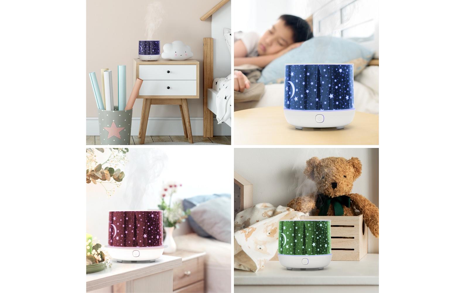 Aromavernebler Dream Time 15 m²Aroma Diffuser, Luftbefeuchter und Nachtlicht in einem