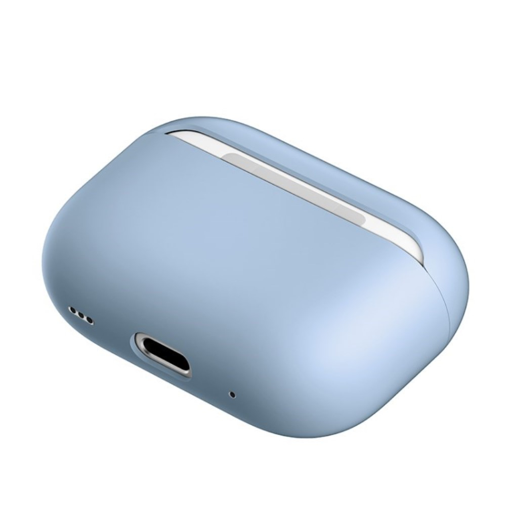 AirPods Pro 2 / AirPods Pro Silikon Case Schutzhülle Abdeckung - Hellblau (Matt)