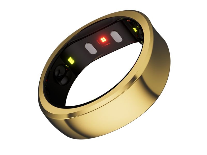 RingConn Smart Ring Gen 2, Grösse 14 - Gold Gesundheitstracker