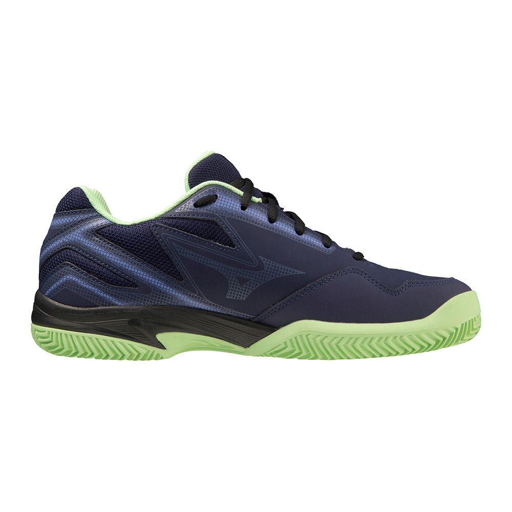 Mizuno BREAK SHOT 4 PADEL - Chaussures Unisexe padel evening blue/patinagreen/iolite