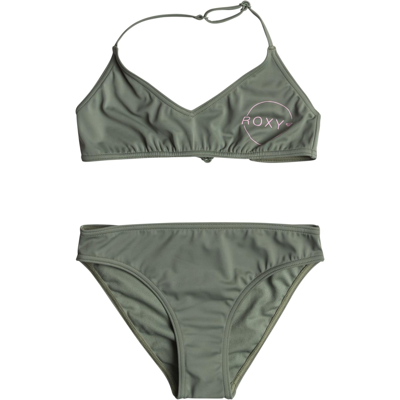 Roxy Basic Active Triangle Bikini Mädchen agave green