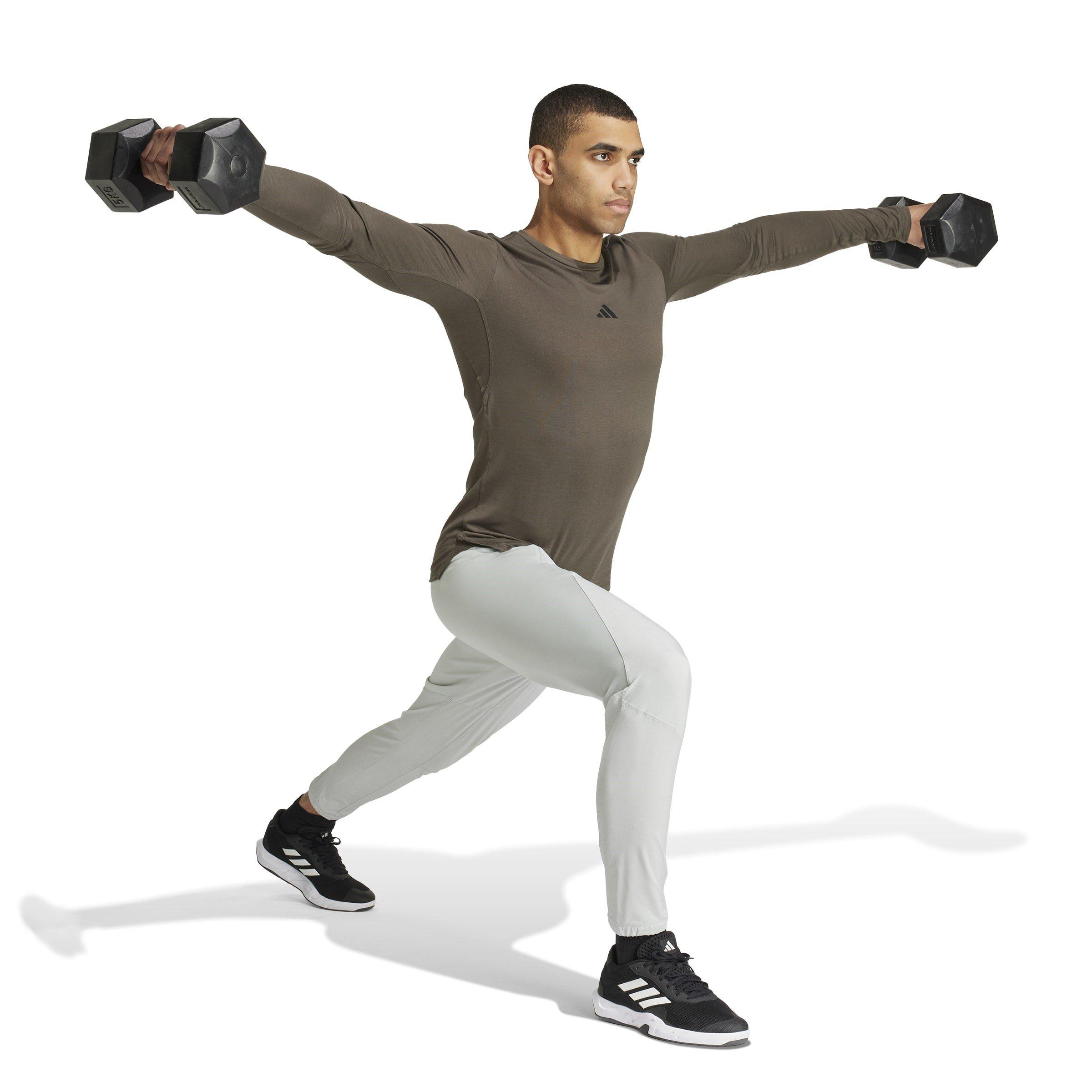 adidas Workout Long Sleeve Top Mens