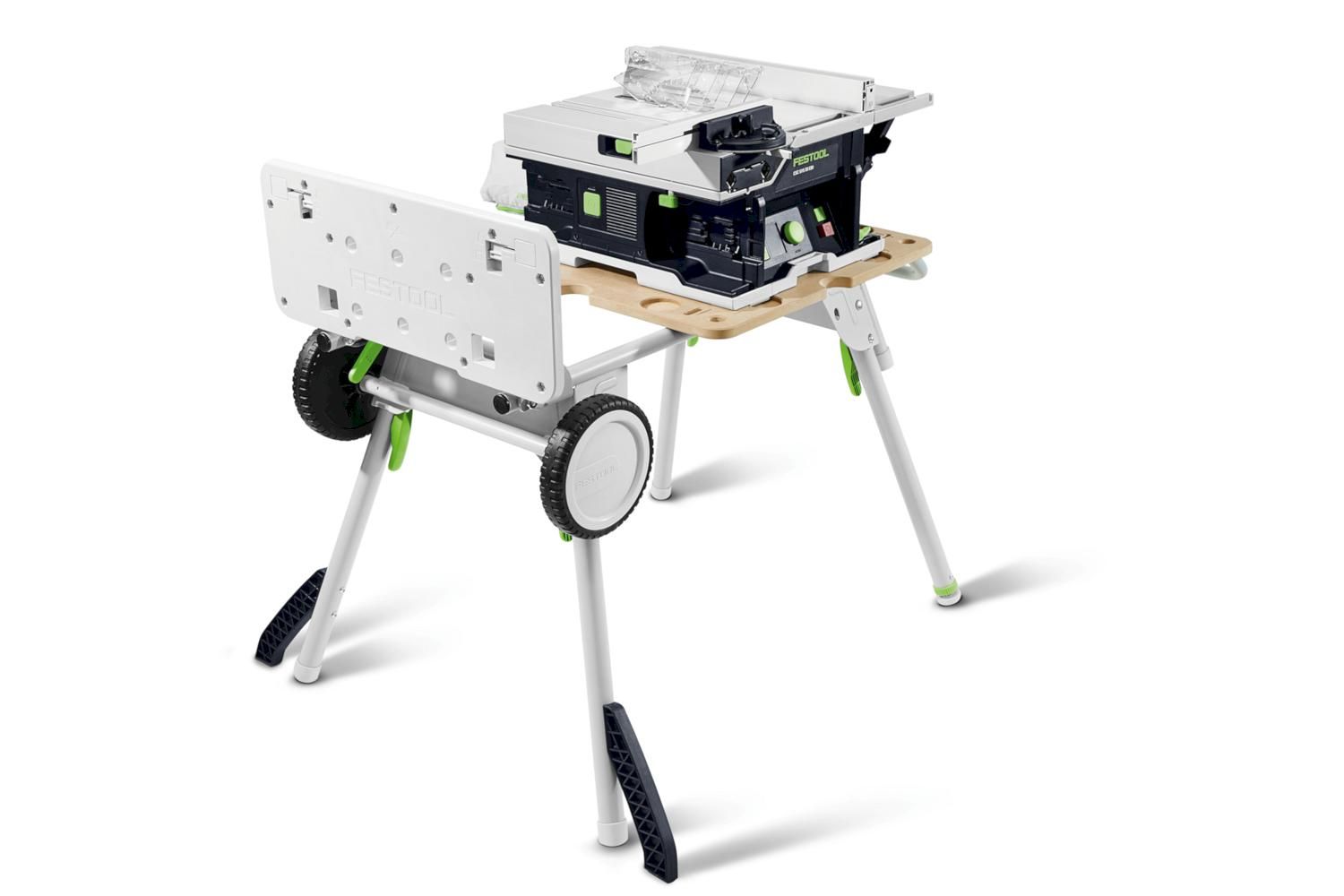 Festool CSC SYS 50 EBI-Basic-Set Accu Tafelcirkelzaag 2x18V Basic Body met Onderstel - 577371