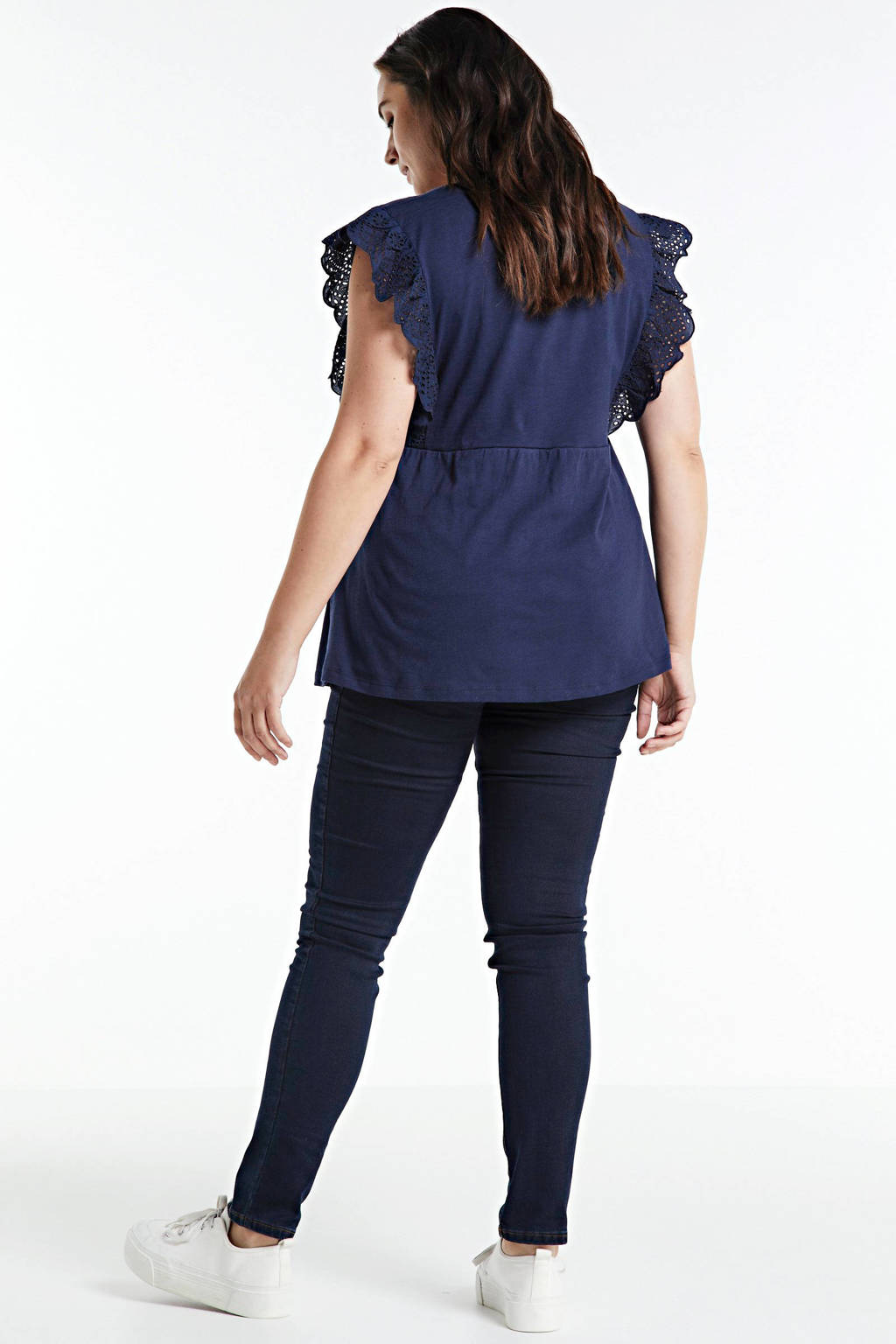 LOVE2WAIT plus size positie skinny zwangerschapsjeans