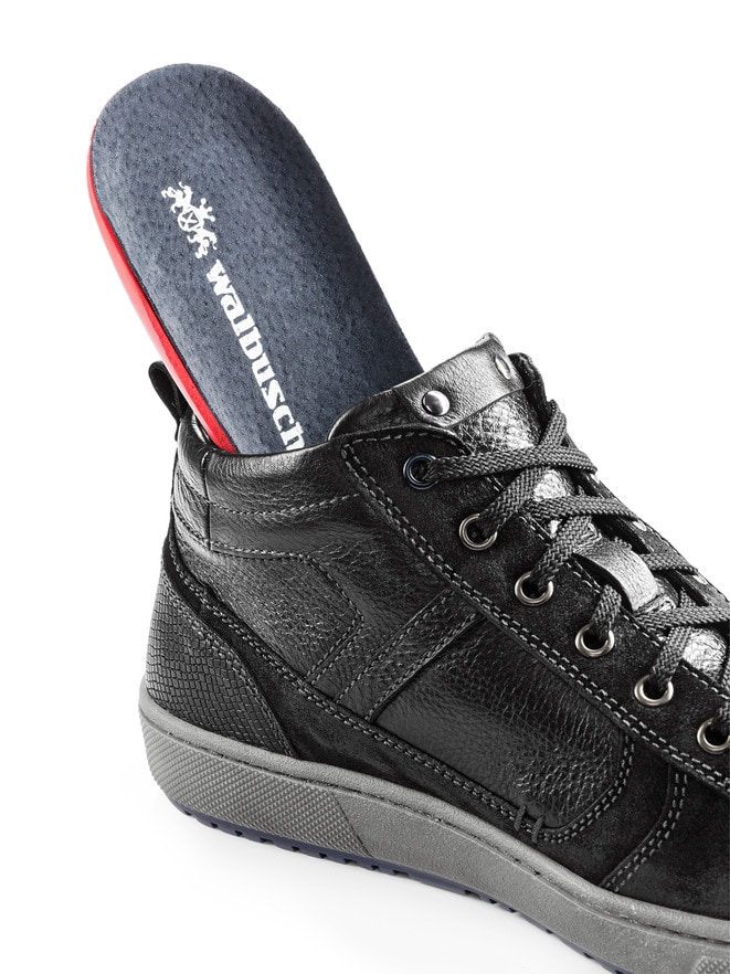 Kalbleder-Schnürer High Top