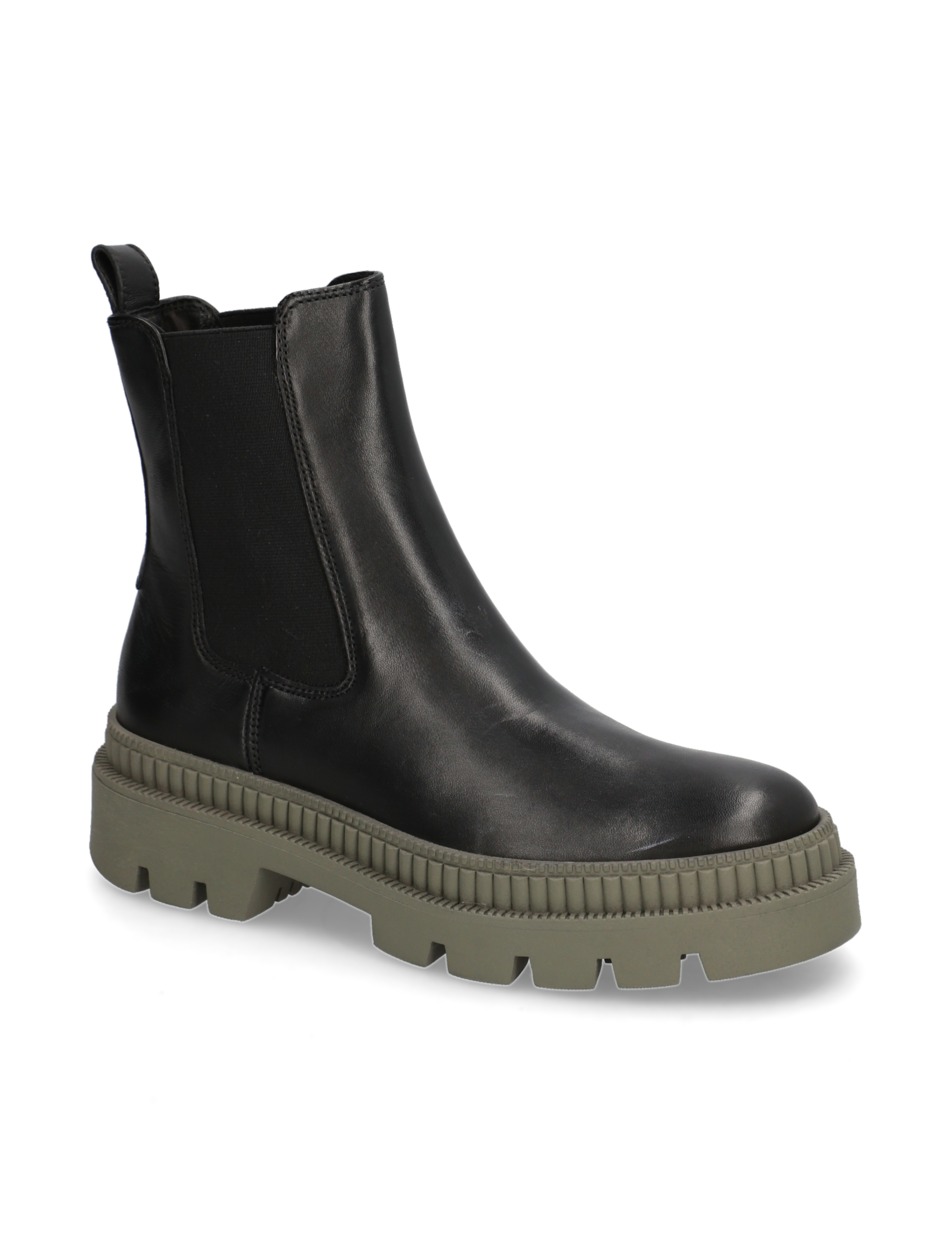 Glattleder Chelsea Boot