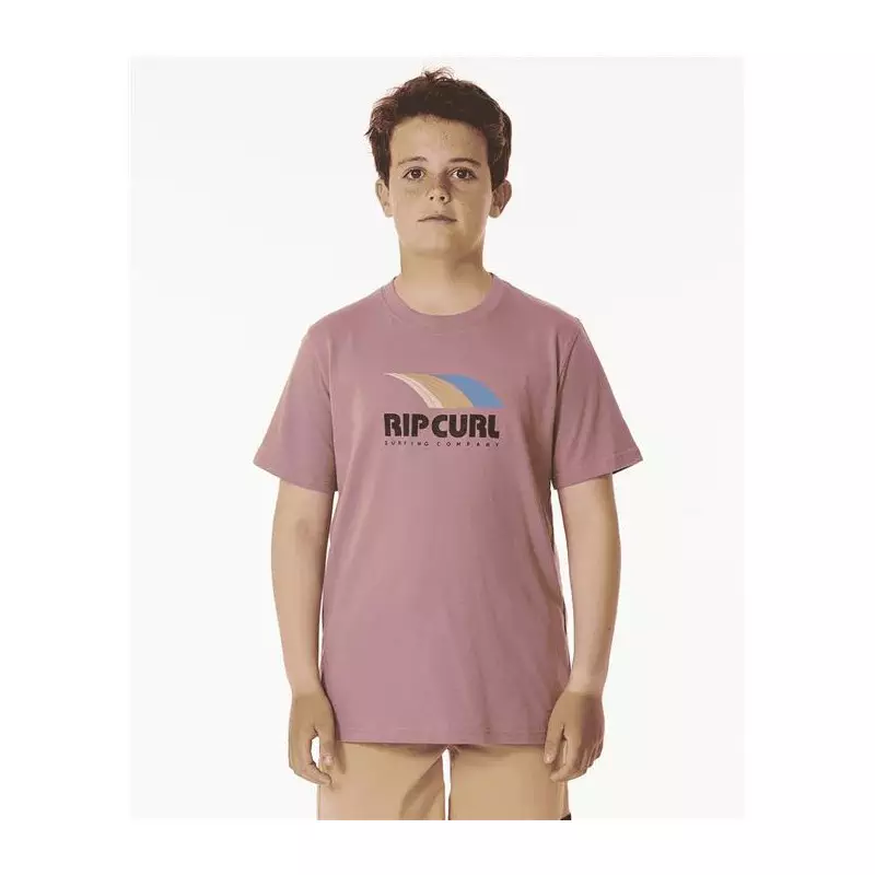 Teeshirt junior RIPCURL Surf Revival Tee-Boy Mauve