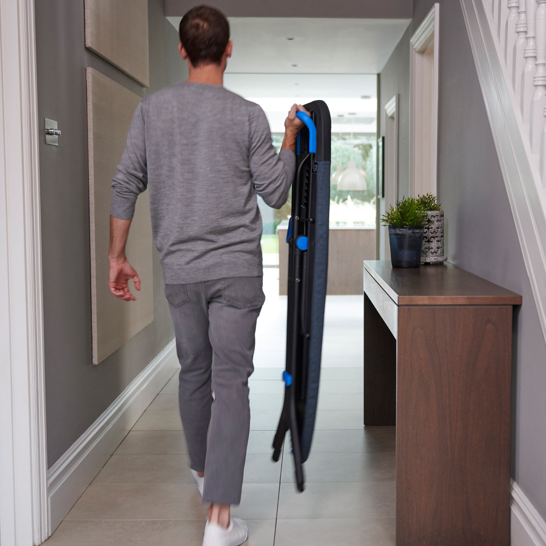 Joseph Joseph Glide Plus Strijkplank B 130 cm - Blauw