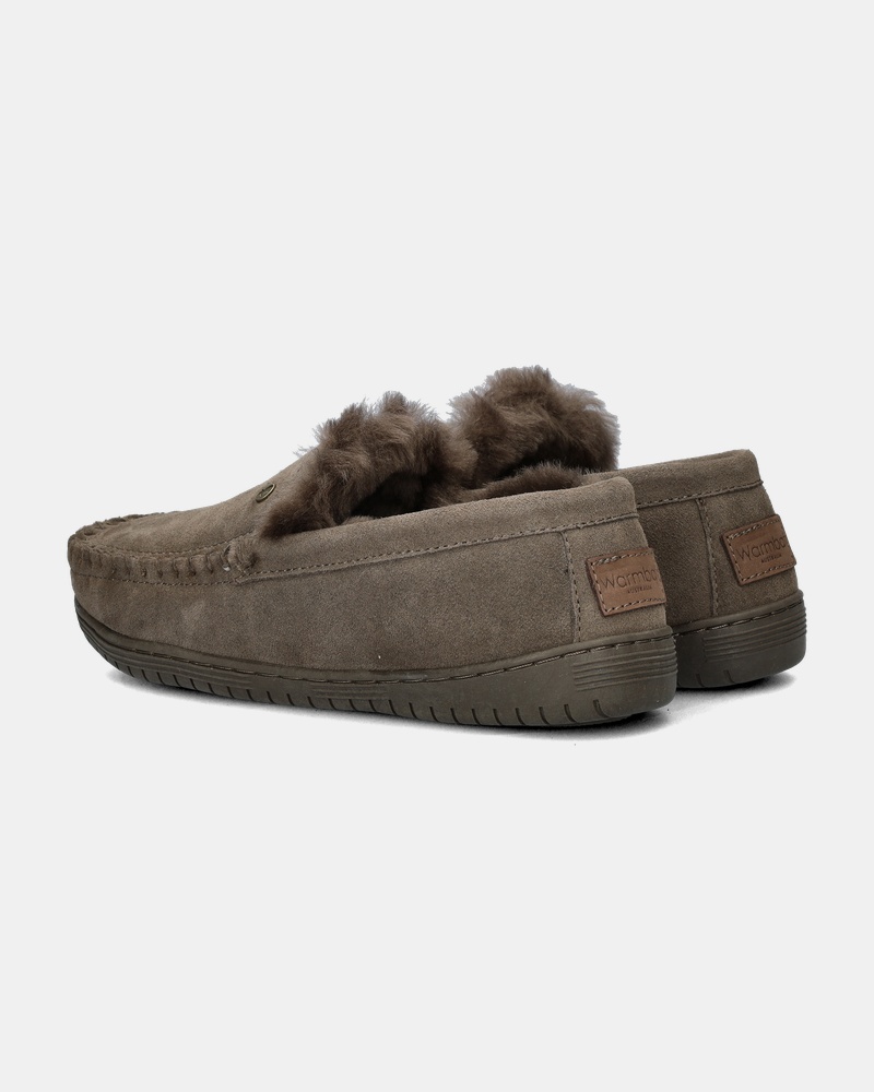 Warmbat Australia Grizzly Pantoffels  - bruin