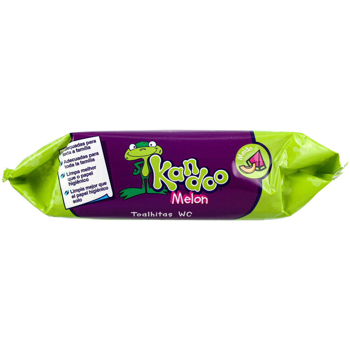Kandoo Toilettenfeuchttücher Melon 60 Stück
