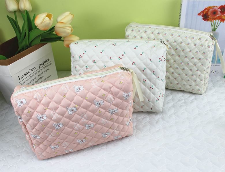 Milha - Stoffen make-uptas met print