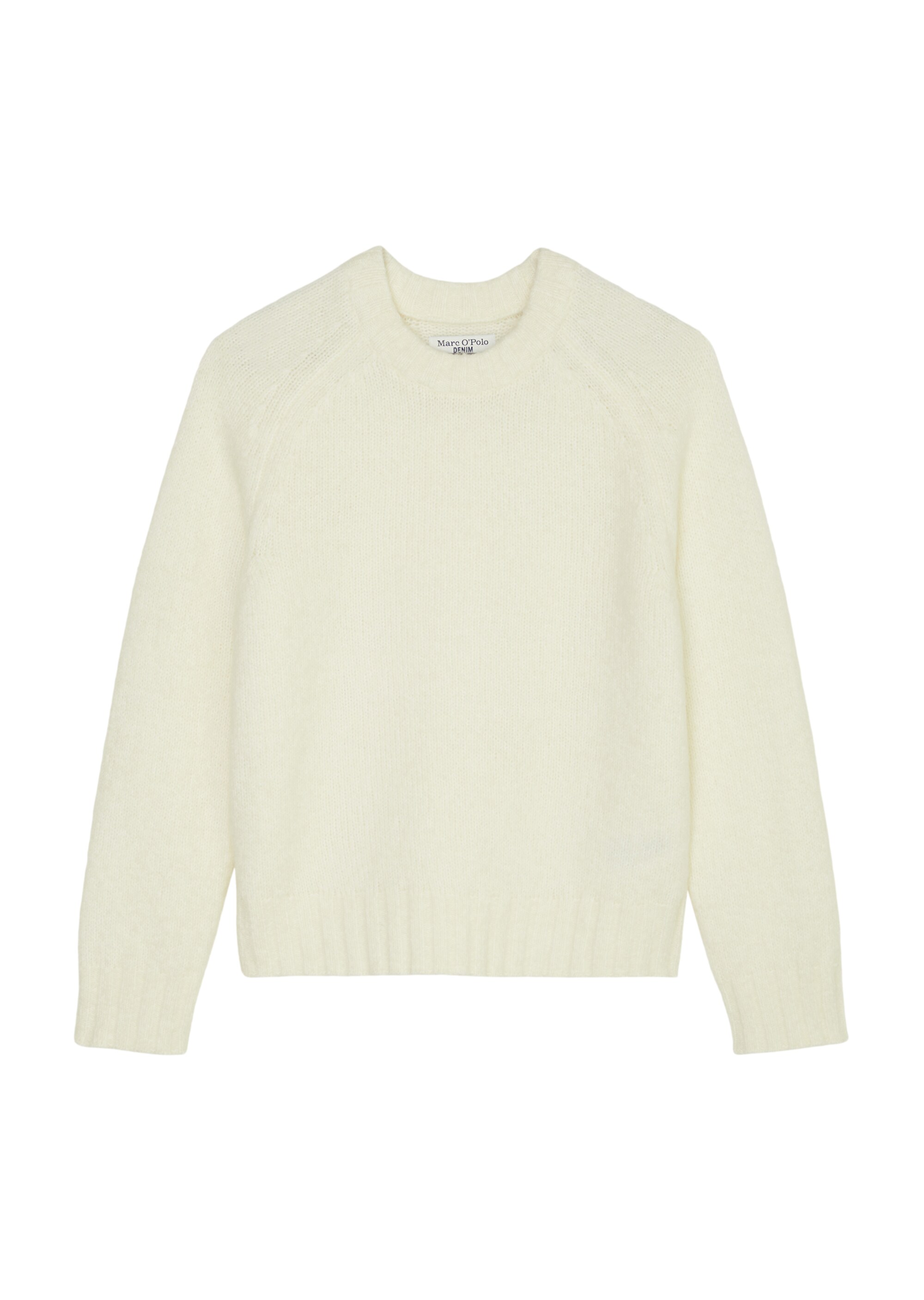 Softer Strickpullover realxed aus Schurwolle-Mohairwolle-Mix
