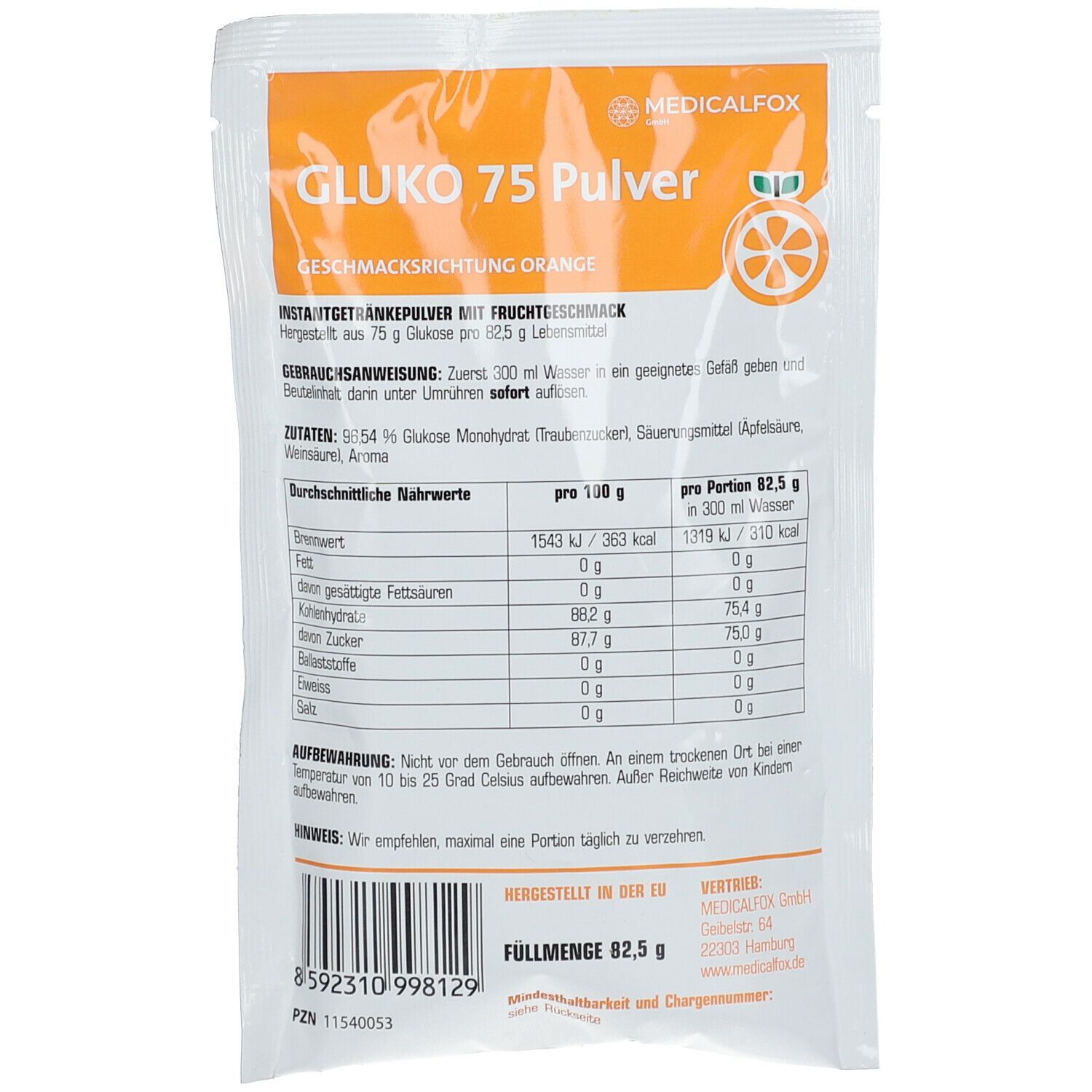GLUKOSE 75 g