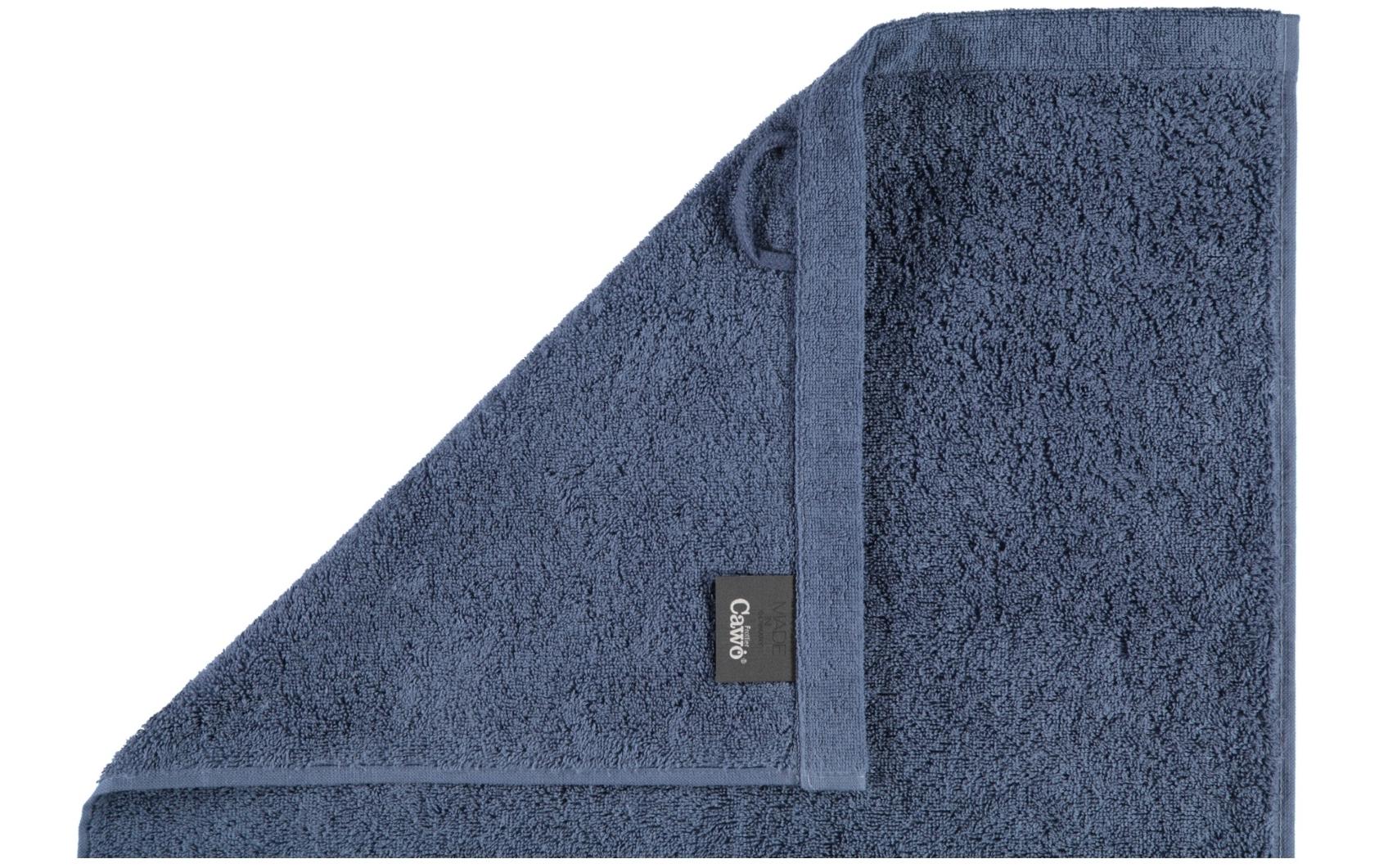 Duschtuch Lifestyle Uni 70 x 140 cm, DunkelblauWalkfrottier Badetuch für Badezimmer