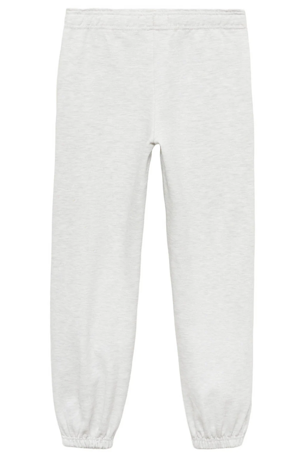 Mango Kids joggingbroek lichtgrijs