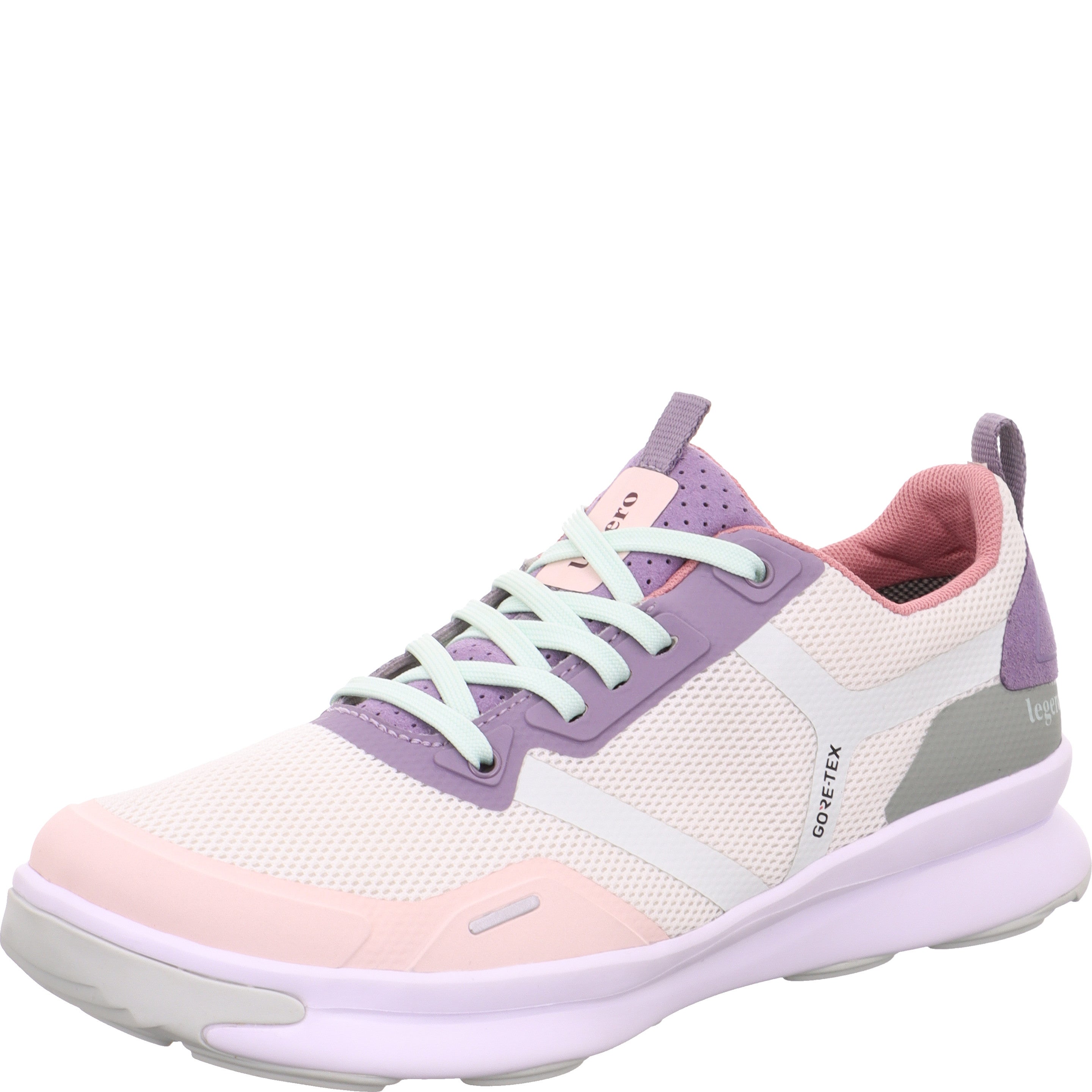 legero READY Damen  Sneaker low mit Schnürung - Farbe: Offwhite - Größe: 6.5