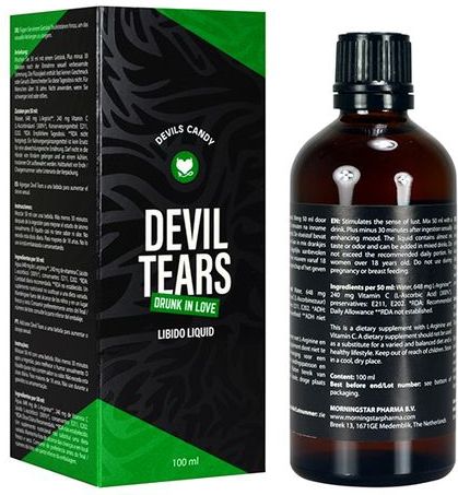 Devils Candy - Devil Tears Libido Liquid 100 ml