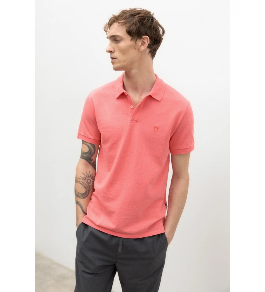 ECOALF Polo Tedalf Slim coral