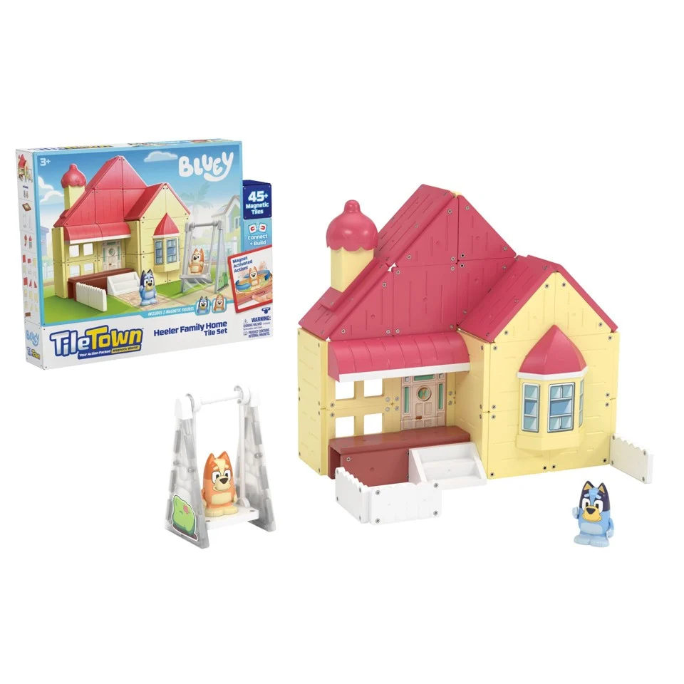 Tile Town - Bluey - Heeler Familens Hus