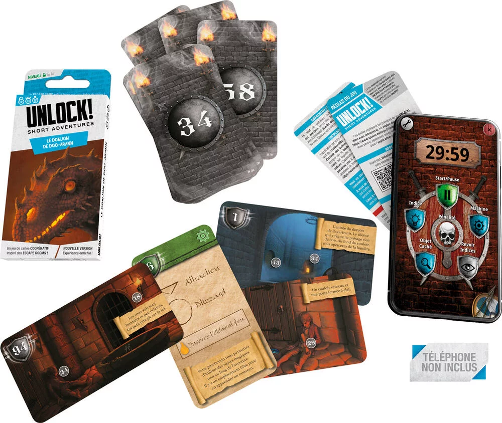 UNLOCK - SHORT ADVENTURES 4 - LE DONJON DE DOO-ARANN