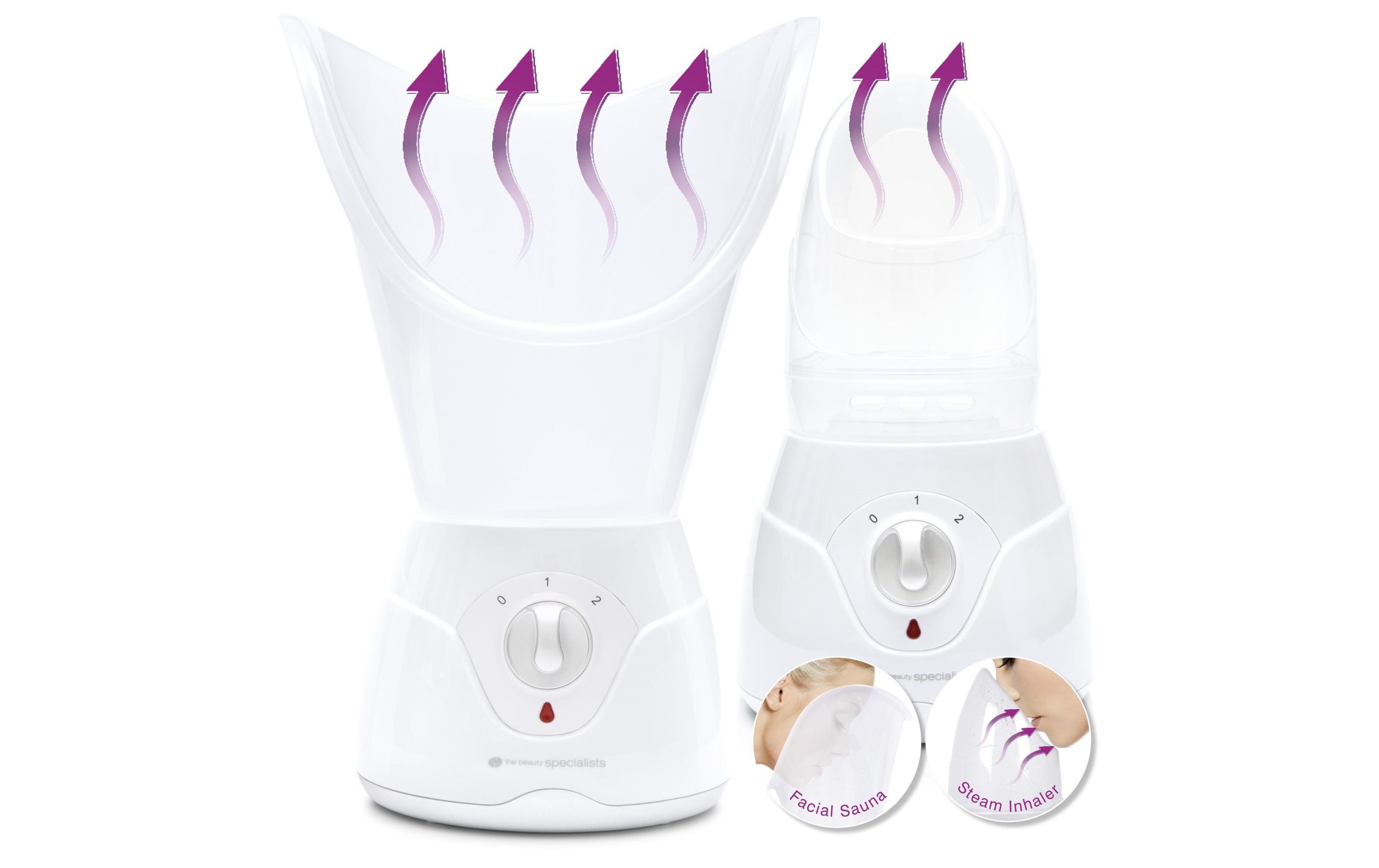 Gesichtssauna Facial SteamerDampfinhalator und Sauna für das Gesicht