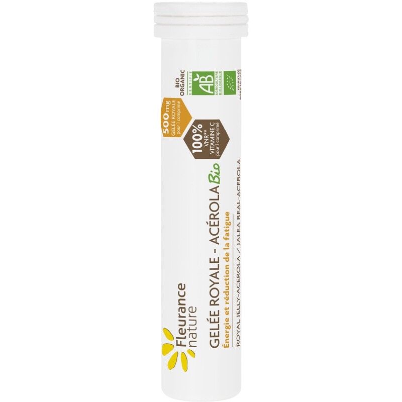 Gelée royale & acérola bio - Énergie & réduction de la fatigue - 15 jours