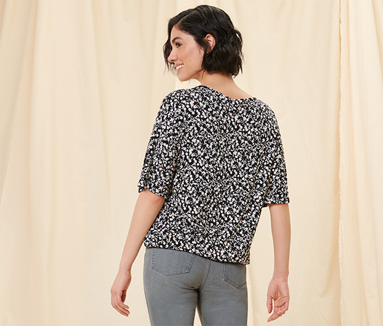 Bedrucktes Blusenshirt, floral
