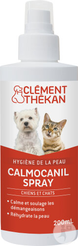 Clément Thékan Calmocanil Spray Hygiène De La Peau Chiens Et Chats 200ml