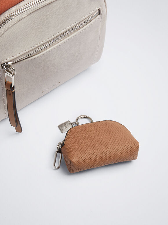 Mochila Patchwork para Pendurar - Coral