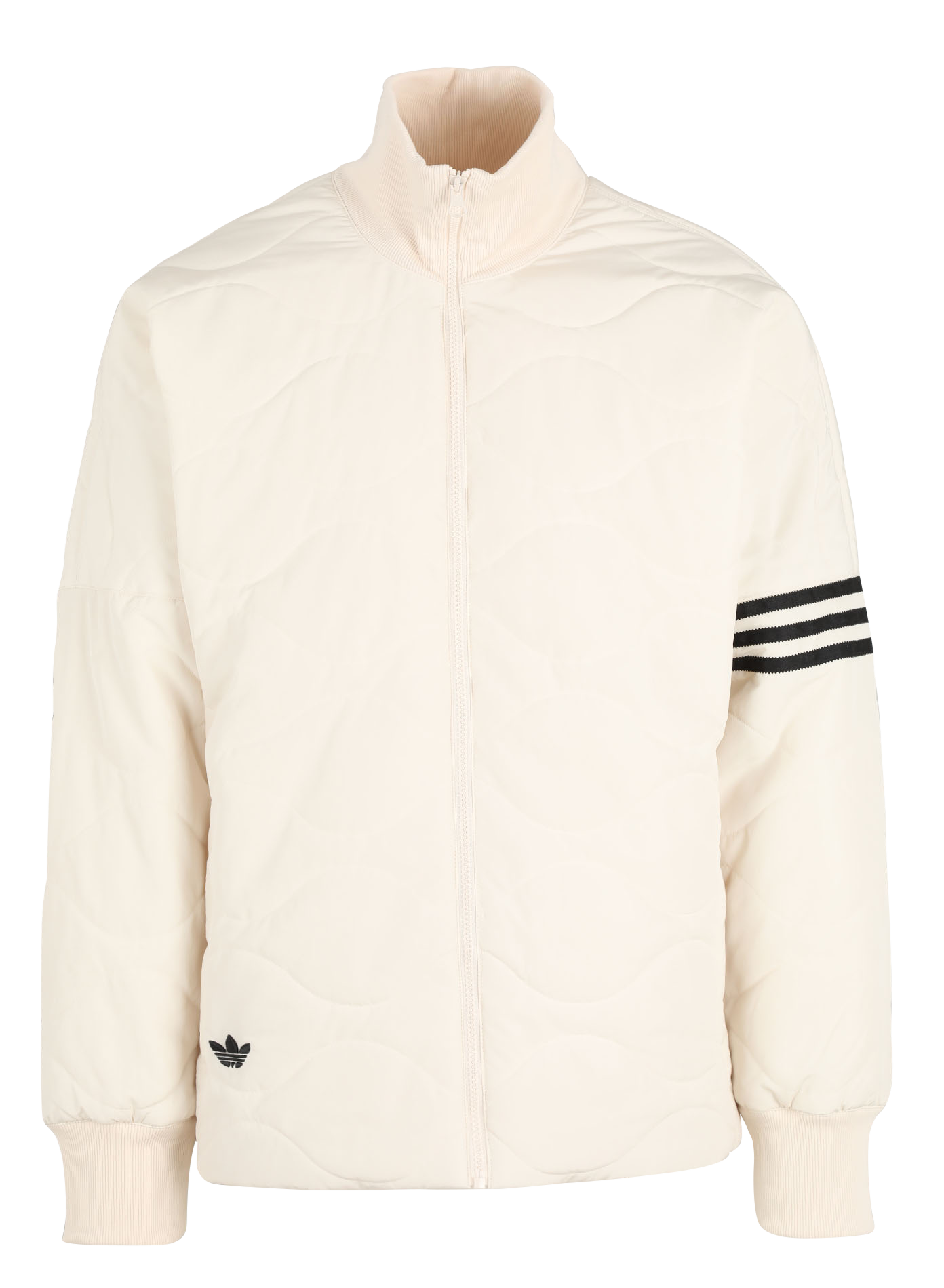 Doudoune col montant matelassée | Beige