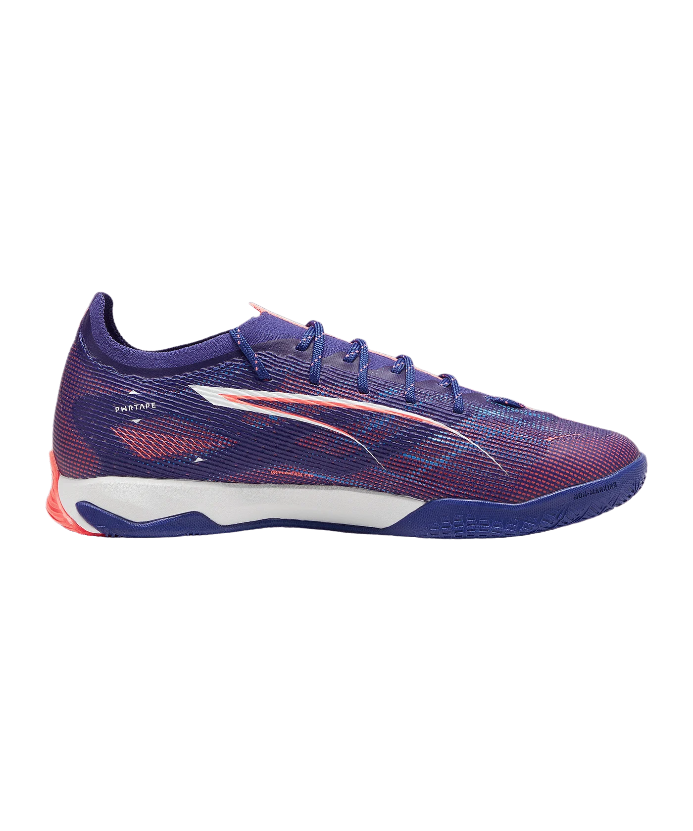 PUMA ULTRA 5 Pro Court IN Formula Lila Weiss F01