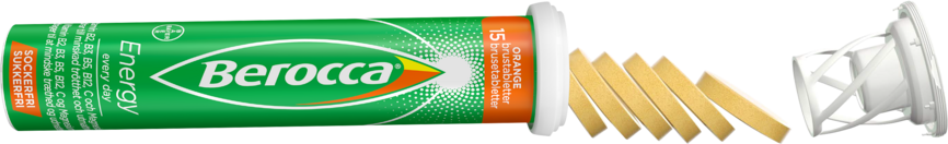 Berocca Energy appelsin 2x15 brusetabletter