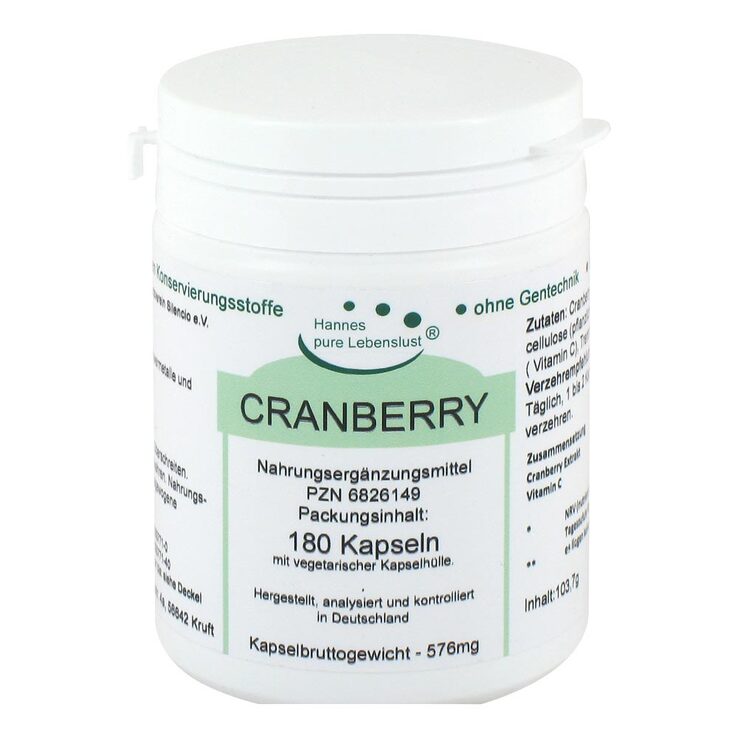 Cranberry Kapseln, 180 St