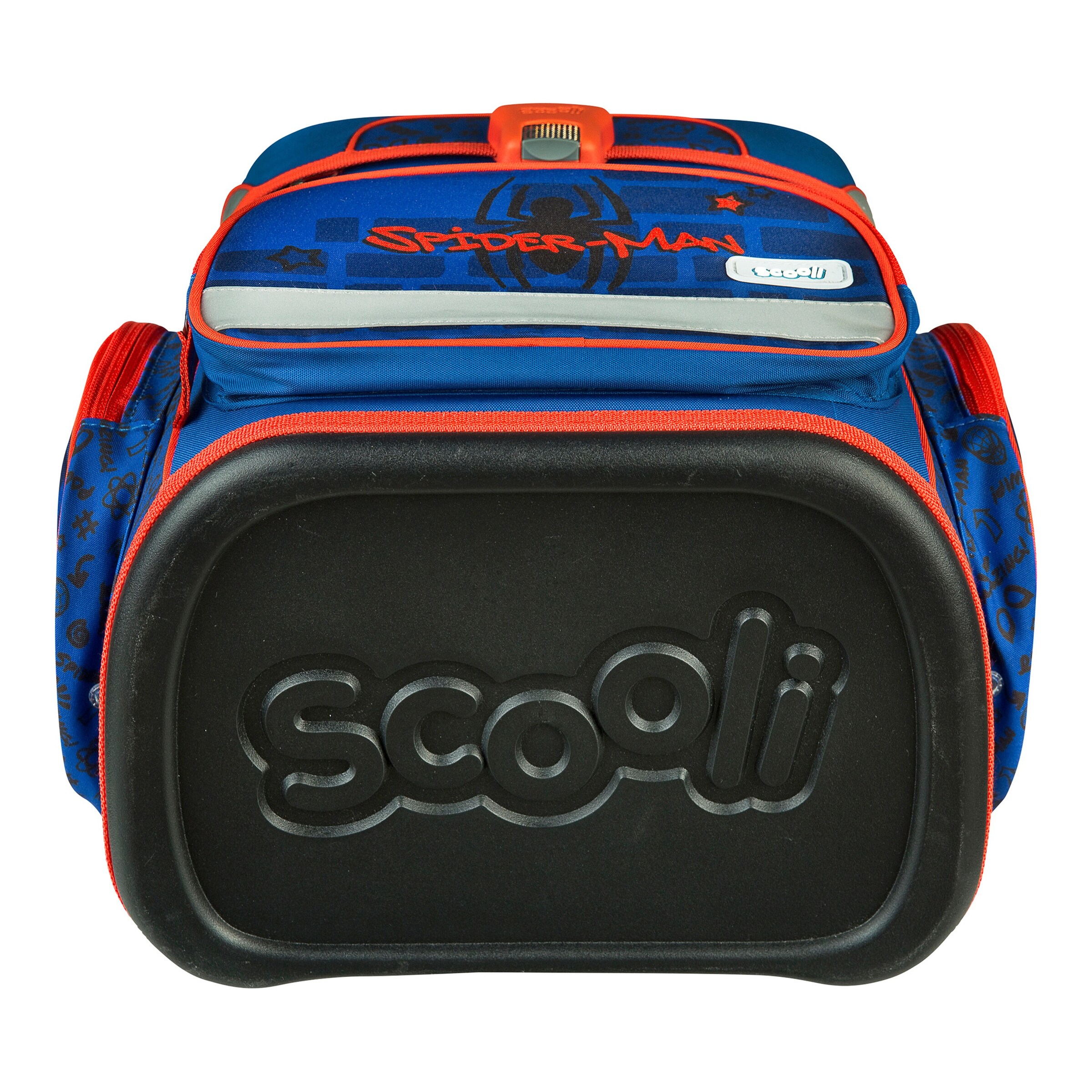 Scooli Schulranzen Set EasyFit 5-tlg. blau/rot - Spider-Man