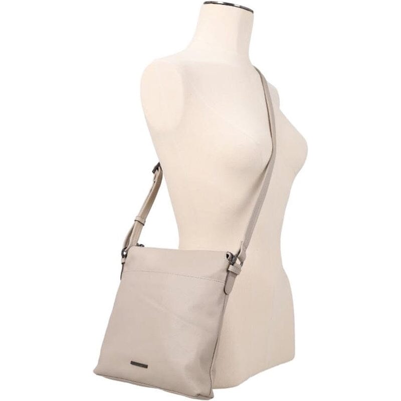 Claudio Ferrici Soft Crossbody Bag Taupe