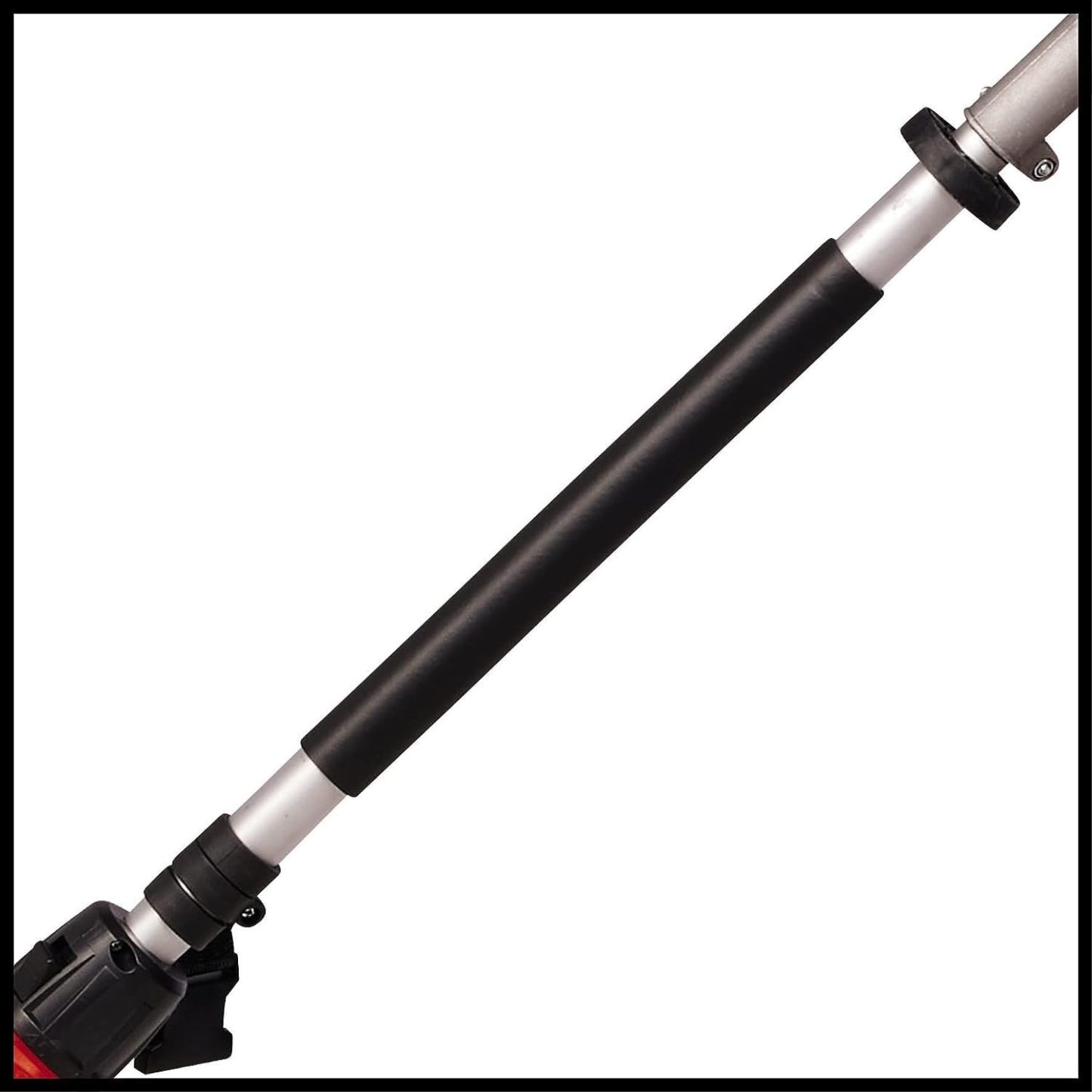 Einhell Elektrische Stab-Heckenschere/-Säge GC-HC 90/2046 T (900 W, 41,2 cm Schnittlänge Heckenschere, 18 cm Schnittlänge Kettensäge, bis 2,60 m Stiel)