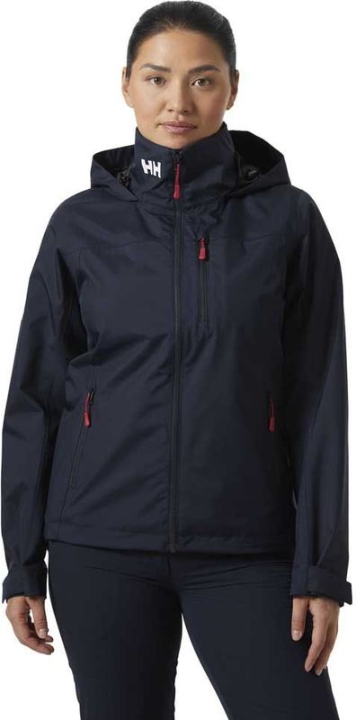 Helly Hansen - Women's Crew Hooded Sailing Jacket 2.0 - Jack - Zwart - Polyester