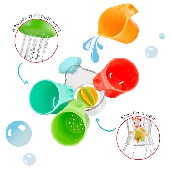 Gobelets Rigol'eau   de               Sophie La Girafe®
