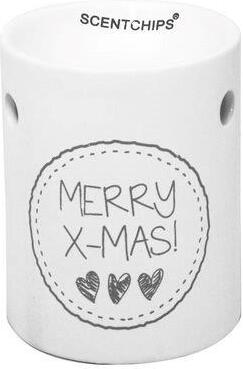 ScentChips geurbrander Xmas wit 9 x 9 x 11 cm