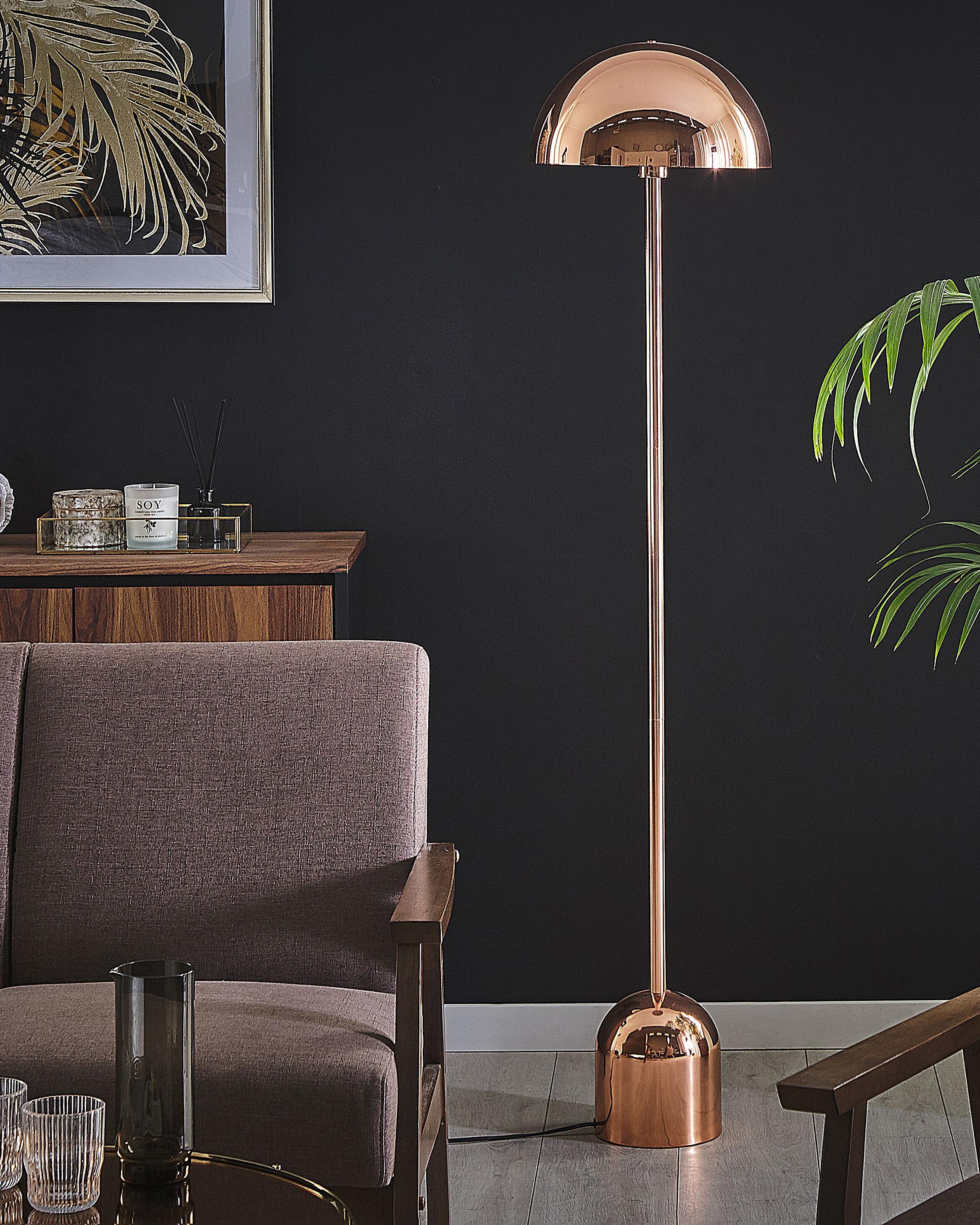 Staande lamp MACASIA Metaal Koper