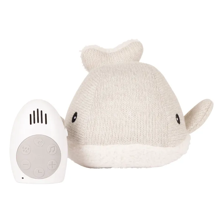 Flow Peluche veilleuse Baleine Moby | Gris