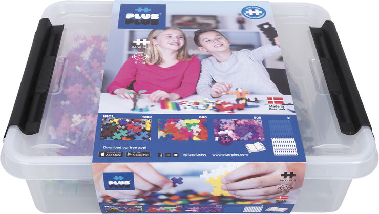 PLUS-PLUS Plus plus storage box mix