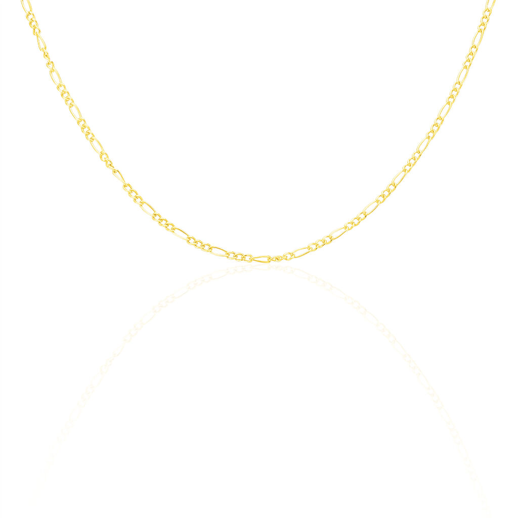Chaîne Dougou Maille Alternée 1/3 Or Jaune