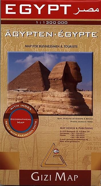 GIZI - EGYPTE ECHELLE 1 1 300 000 E GIZI