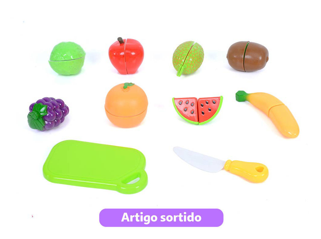 SALADA DE FRUTAS E VEGETAIS ONE TWO FUN MODELOS SORTIDOS