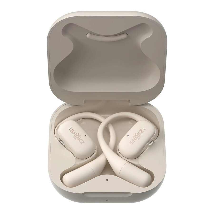 Shokz OpenFit Beige - Casque sans fil